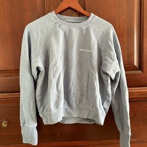 Spiritual Gangster blue sweatshirt in Small